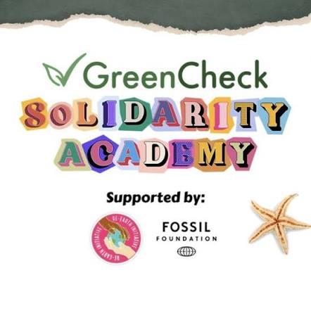 GREENCHECK SOLIDARITY ACADEMY 2026 (STIPEND AVAILABLE)