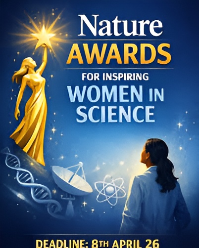 NATURE AWARDS – INSPIRING WOMEN IN SCIENCE 2026 (FUNDING)